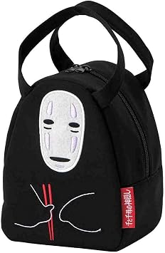 Skater KNBD1-A Die-Cut Bag, Sweat Material, Kaonashi, Lantern Spirited Away