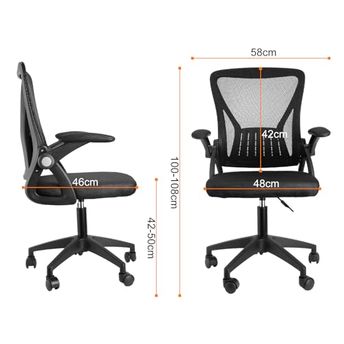 La Mejor comparativa de Silla escritorio abatible comprados en linea. 24 Imagen adicional