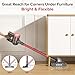 Cordless Vacuum Cleaner with Self-Standing, 40KPA Stick Vacuum Cleaners for Home, 8-in-1 Lightweight Rechargeable Vacuum, 7-Layer Filtration,Ideal for Carpet, Pet Hair, Hardwood Floors