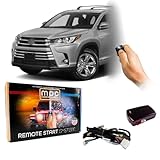 MPC Remote Start Kit Compatible with Toyota Highlander 2014-2019 | C-HR 2018-2019 | Land Cruiser 2016-2018 | Plug and Play | Push to Start Ignition Only | Gas Vehicles Only