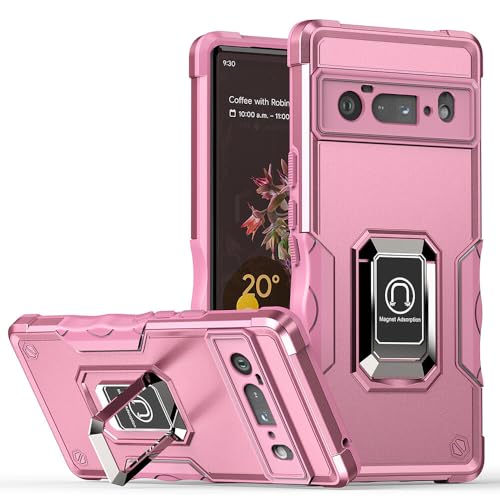 Coque Pixel 10 rose rigide silicone coque arriere antichoc et resistante