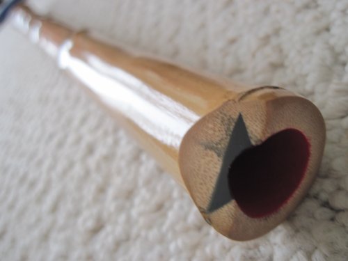 6 Hole Shakuhahci Dongxiao Bamboo Flute W. Root End Zen Instrument Good For C/D/F/G Key #TOP2