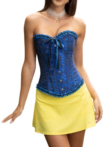 Image of SZIVYSHI 14-Bone Overbust Corset Top