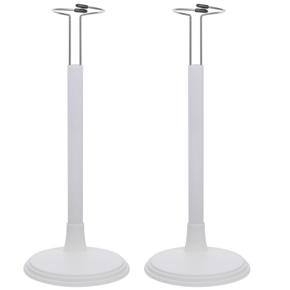 Ciieeo Support De Poupée 2 Pièces Stand Vertical 11.81 Pouces Rack De Présentation Stable Pour Figurines Et Jouets De Collection