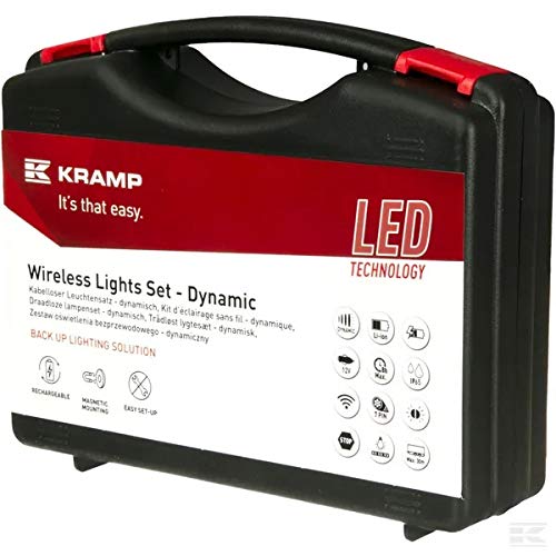 Kit Feux Arrière LED Sans Fil Rechargeable - 12V/24V - Homologué ECE
