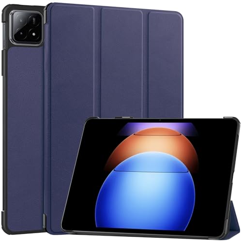 Étui tablette Xiaomi Pad 6S Pro 12,4 bleu antichoc ultra-fin
