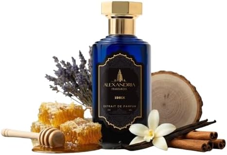 Alexandria Fragrances 1981X Perfume - Long Lasting Eau de Parfum Inspired by Warm Lavender - Premium Men’s Parfum with Honey, Vanilla & Tobacco Blend - Luxury Men’s Cologne for Every Occasion - 30ml