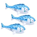 Divertente gioco d'acqua: il giocattolo gonfiabile a forma di pesce è un delizioso giocattolo da piscina per , che rende il tempo trascorso in piscina più piacevole. il suo design gonfiabile a forma di pesce catturerà sicuramente l'attenzione dei , decorazioni per feste tropicali, pesci gonfiabili