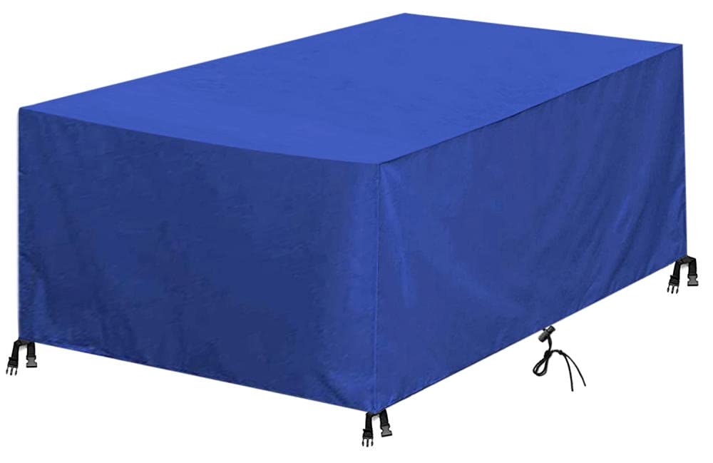 Copertura per Mobili da Giardino,420D Oxford Telo Impermeabile Anti-UV Antivento, per mobili da giardino, sedie, tavoli
