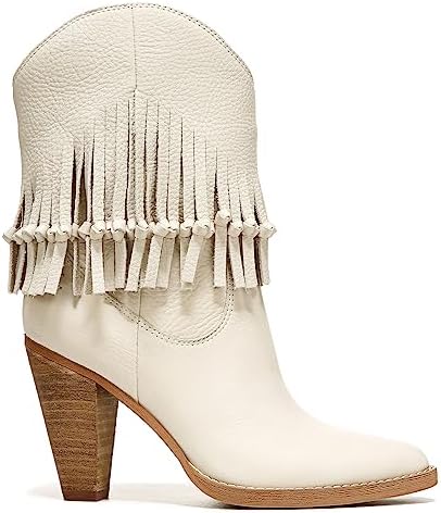 ZODIAC Womens Donna Western Boot Birch Beige Leather 8 M | Image 1