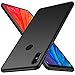 Xiaomi Mi Mix 2S Case, Almiao [Ultra-Thin] Minimalist Slim Protective Phone Case Back Cover for Xiaomi Mi Mix 2S (Smooth Black)