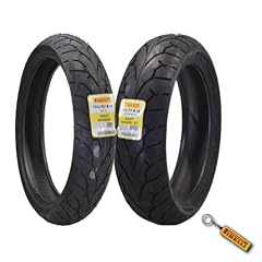 Pirelli Night Dragon Front & Rear Tire Set 130/60B19 61H & 180/55B18 80H