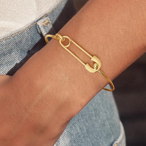 Gold Silver Link Bracelet for Women Simple Thin Bangle Bracelet Minimalist Jewelry2