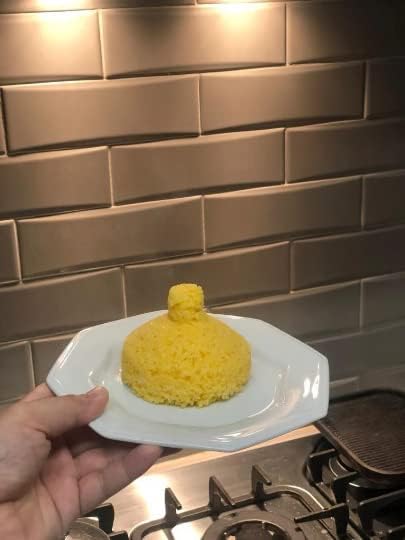 Miniatura 2 de Cuscuzeiro Peitinho Alumino- Grafito- Pórcos Pequeñas - Olla Vaporizador Smoll Portion