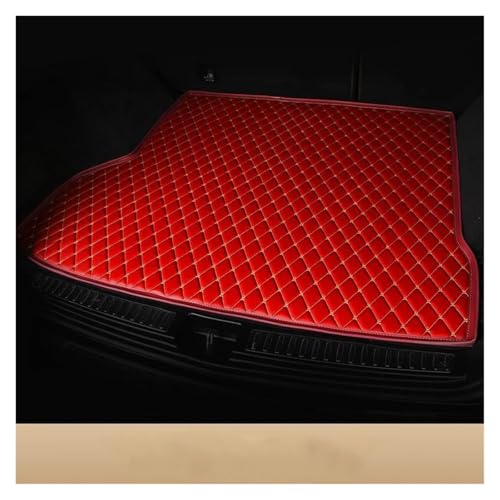 Tapis de coffre protection étanche rouge et plateau bagages résistant Audi S6