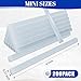 200 Pack Mini Hot Glue Sticks, 0.27