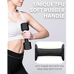 Adjustable Dumbbell Set, 4-in-1 Hand Weights, 5/6 LB Pair for Women Men - Image 4