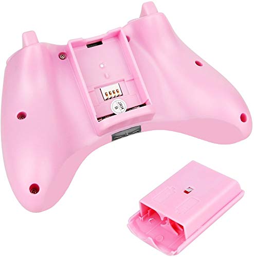 image for Bek Design Wireless Controller Game Pad Color for Xbox 360 (Pink)