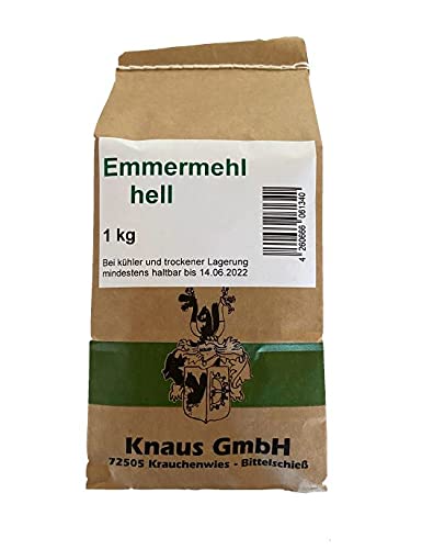 Emmermehl 1kg Mehl aus Emmer helles Emmermehl Cover