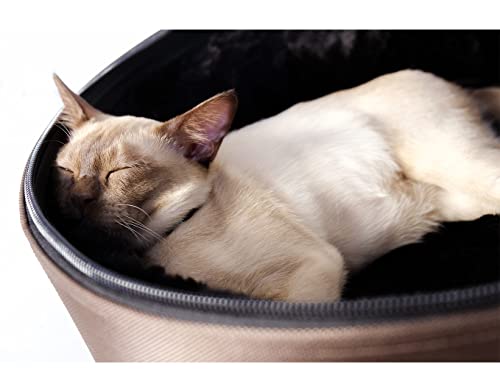 Image of Sleepypod Mobile Pet Bed, Crash Tested Cat /Dog Car Seat + Carrier, Pink