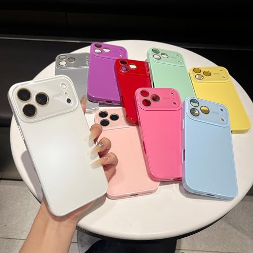 Protection d'objectif iPhone 17 Pro Max rouge évite les rayures