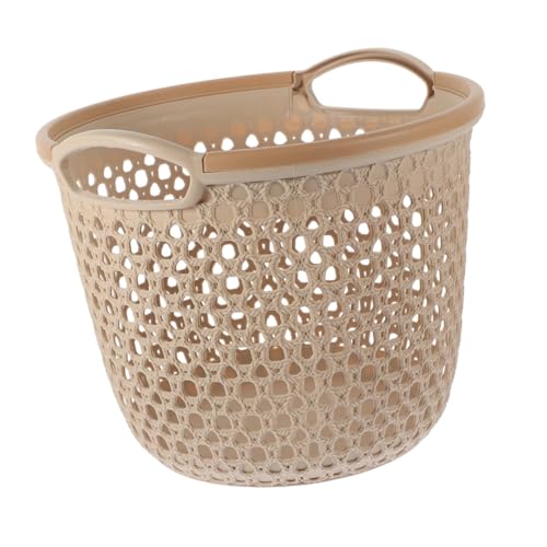 OFFSCH Woven Storage Basket Large Capacity Multi Use Organizer for Tabletop Sundries Laundry and Home Storage Versatile Woven Design for Stylish Organization