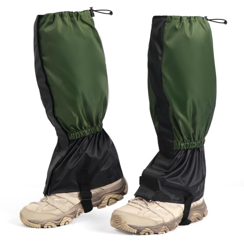 Adjustable Waterproof Hiking Gaiters (2 Pack)