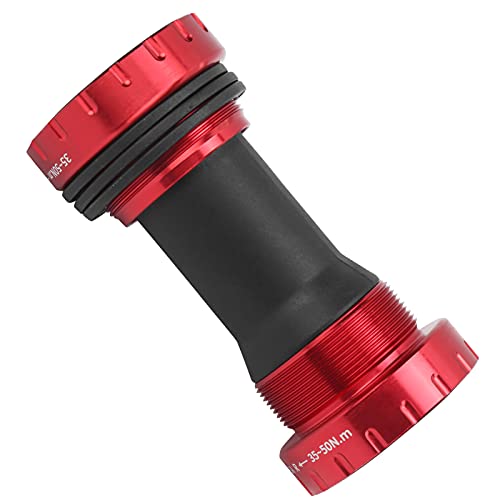 Vgeby Bike Bb Bottom Bracket 1.37X24T Road Bicycles Mountain Bikes 68‑73Mm Bb Bottom Brackets Hollow Bottom Bracket Kit(Red) #TOP7