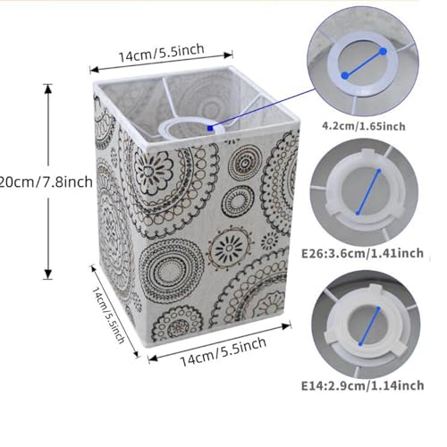 Image of Enakshi 10 Pieces Lamp Shade Reducer Rings Lamp Rings Sturdy Lamp Accessories Washer E27 to E26|Home & Garden|Lamps, Lighting & Ceiling Fans|Lamp Shades