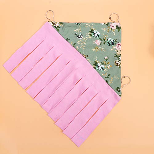 VILLCASE Rede de Papagaio Gaiola de PÃ¡ssaro Habitat de Rede RÃ©ptil DecoraÃ§Ã£o para Escalada Algod