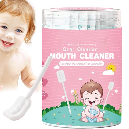 Baby Mouth Cleaner Gauze Sticks - Soft Gum Cleaners Infant Teeth | Portable Comfortable Tongue Brush Kids Oraal Hygiene Daily Ca