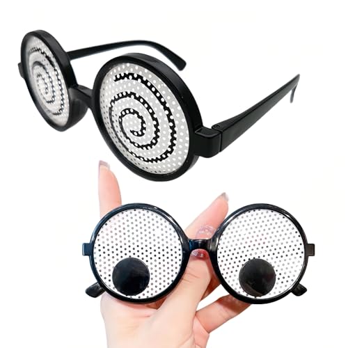 JYF.QUANYI おもしろ パーティーメガネ 誕生日 小道具 コスプレ 眼鏡 パーティー道具 目飾り 面白い 可愛い パーティーグッズ 撮影道具 装飾用品 子供 大人 男女兼用