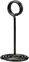 Vista 1 de American Metalcraft NSB4 Swirl Base Números Stands, 4 pulgadas de alto