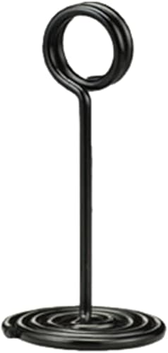 American Metalcraft NSB4 Swirl Base Números Stands, 4 pulgadas de alto