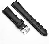 Coolcoco Design Leather Watch Bands, Classical Leather Watch Straps For Women&Mens Waterproof