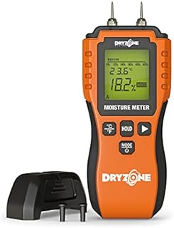 Dryzone Moisture Meter Detector Damp Meter for Wood, Masonry and Other Building Materials