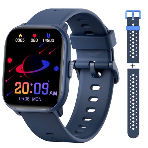meoonley Kids Watch for Girls Boys with IP68 Waterproof, Girls Watch with 19 Sports Modes, Sleep Tracking, Pedometer, Stopwatch, Kids Activity Tracker Birthday Gifts for Boys Age 6-15 Years Old