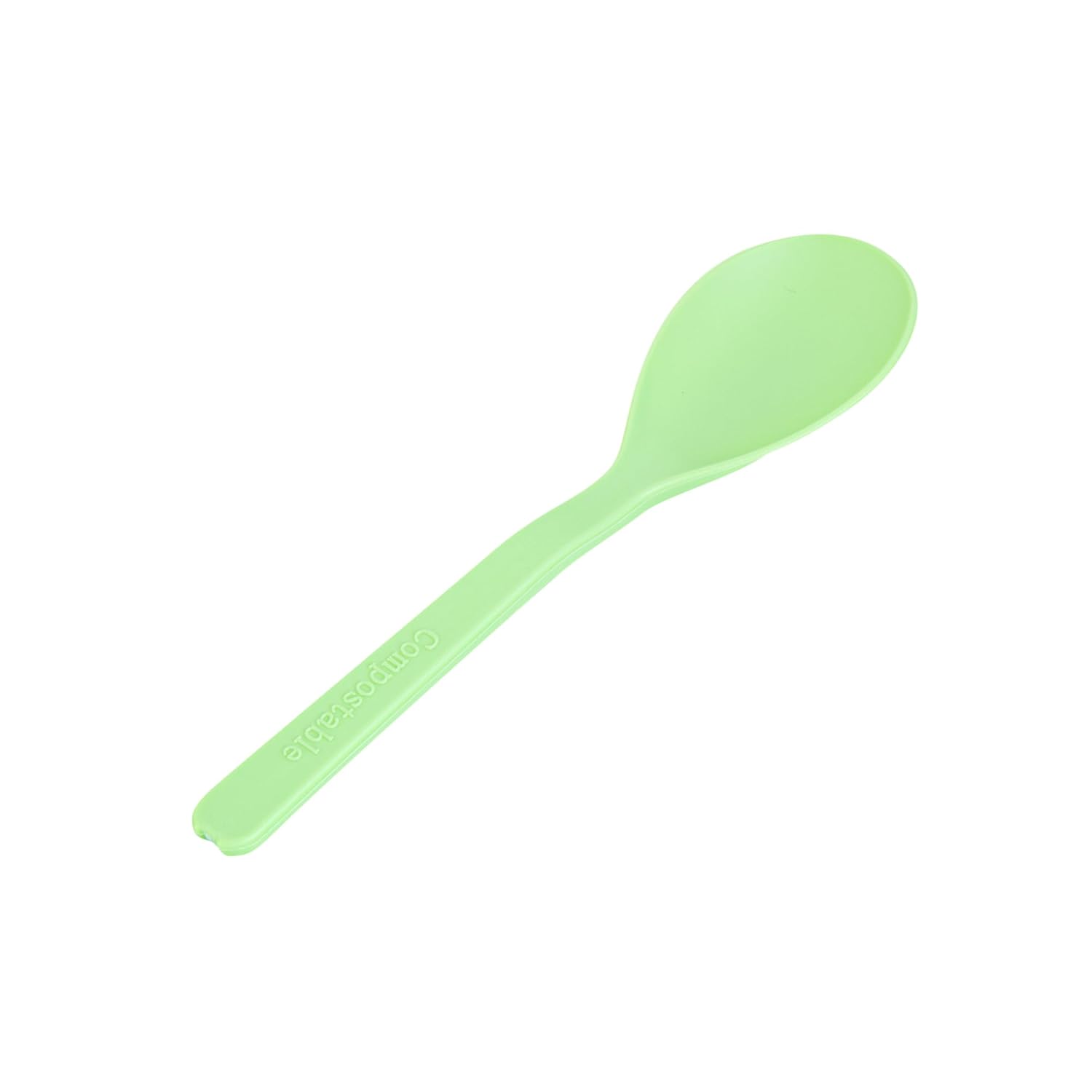 Restaurantware Plastic Mini Spoons 1000 Count 4 Inch Compostable Green Small Spoons Durable Heat-Resistant Freezable Flatware For Serving Desserts And Appetizers At Homes Restaurants And Cafes