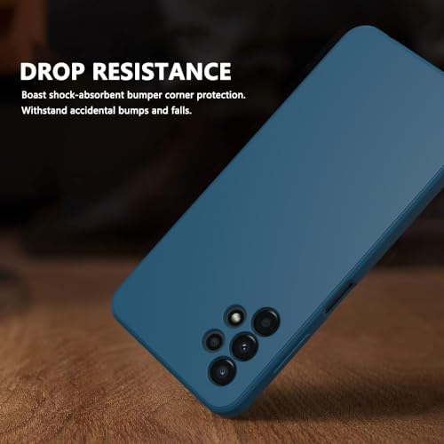 Image of for Samsung Galaxy A13 4G Case Dark Blue, Scratch Resistant with Soft Touch, Slim Thin Phone Cover for Samsung Galaxy A13 4G