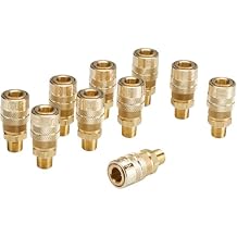 Milton 716 1/4" Male NPT M Style Industrial Air fitting Quick Connect Coupler - Box of 10