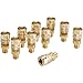 Milton (716) 1/4 Male NPT M Style (Industrial) Air fitting Quick Connect Coupler - Box of 10
