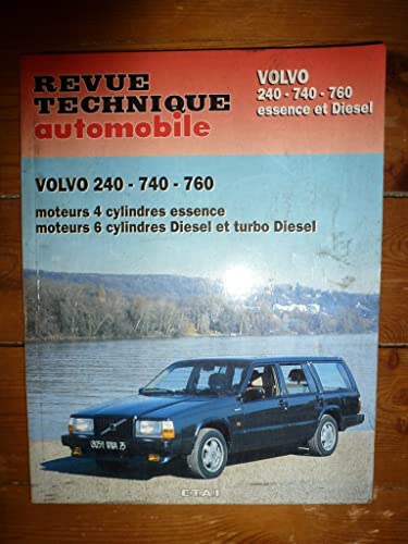 livre Revue Technique Automobile 479.3 volvo 240-740 et 760 essence et diesel