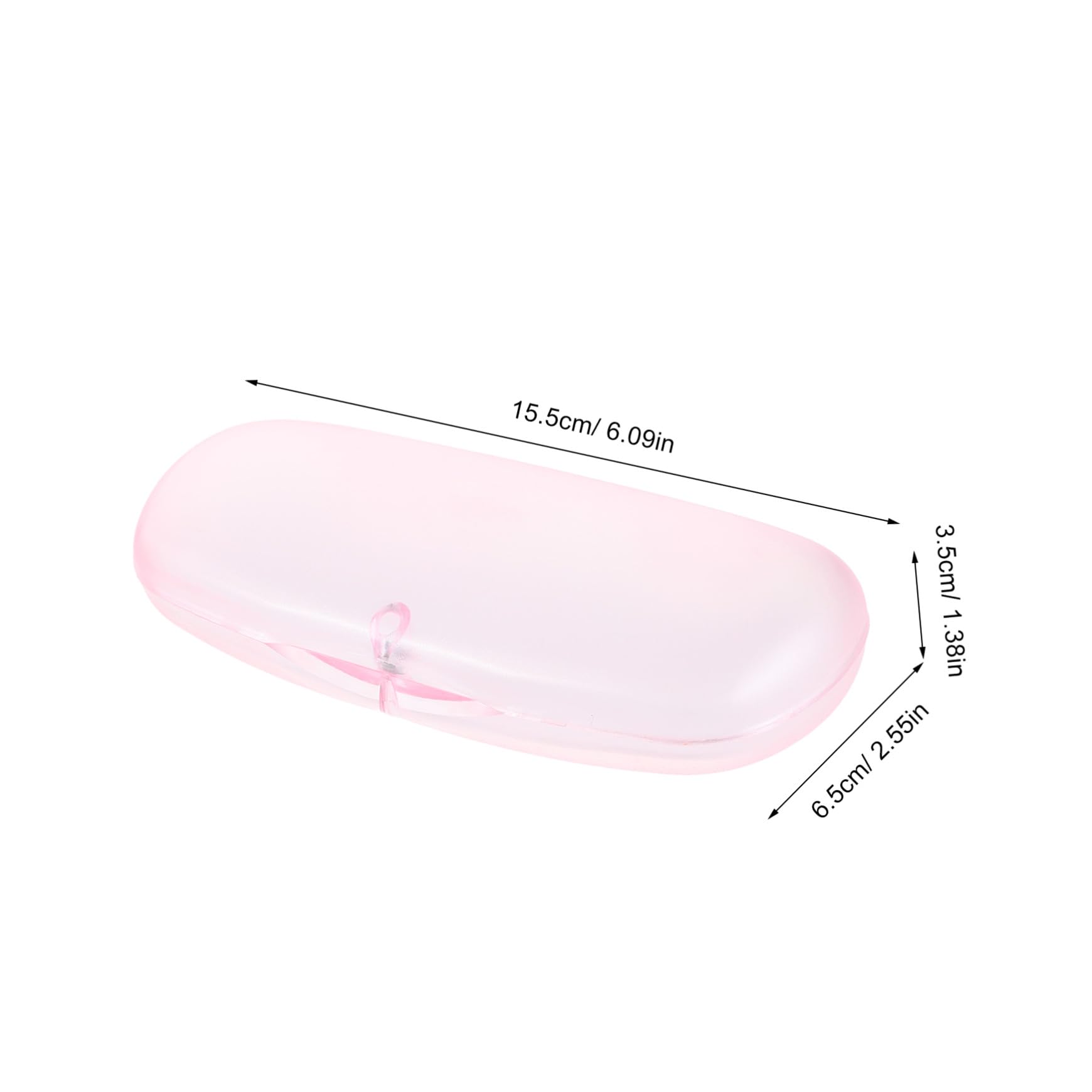 UPKOCH 10 Pezzi Custodia Occhiali Protettiva Scatola Rigida Trasparente Opaca Antiurto e Portatile Organizer Elegante per Occhiali da Sole Donna e Uomo