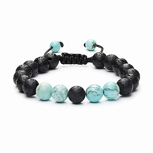 Peace - Essential Oil Diffuser Bracelet (by Vitality Extracts) - Aromatherapy, Meditation, Crystals and Healing Stones, Serenity, Peace, Well-Being