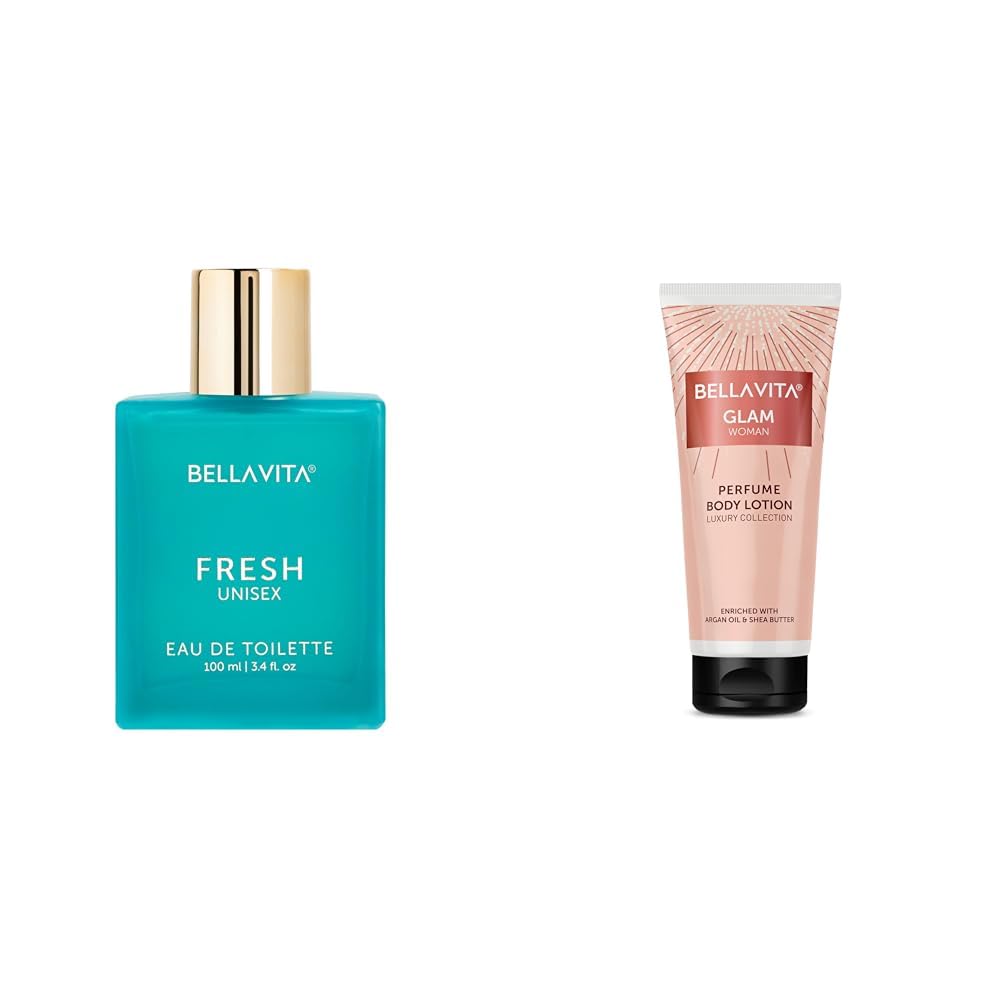 Bella Vita Luxury Fresh Unisex Eau De Toilette Glam Woman Perfume Body Lotion For Nourishing Hydrating Soft Supplehealthy Skin With Argan Oil And Shea Butter 200 Ml-image-15