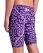 ARENA Powerskin ST Next Men’s Racing Jammer Competition Swimsuit Sports Athletic Swim Team Championship Tech Suit, Leopard Print Violet, US Size 24