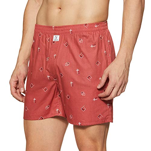 Image of Longies Men's Cotton Printed Regular Boxer Shorts