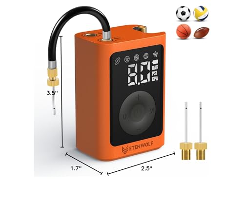 Etenwolf P300PLUS P300 Plus Ball Pump, Electric Basketball Pump Inflation And Deflation, With 3200 Mah Rechargeable Battery, Air Pump thumb #8