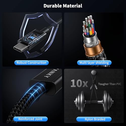 image for iVANKY | Intel Certified | Thunderbolt 5 Cable 3.3ft, up to 120Gbps Ba