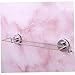 Gadpiparty Suction Cup Stainless Steel Double Pole Towel Rack for Bathroom Tool Installation Traceless Wall Mounted Storage Strong Adsorption for Towels and Bathroom